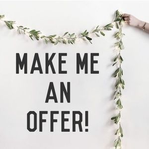 Feel free to make an offer!!